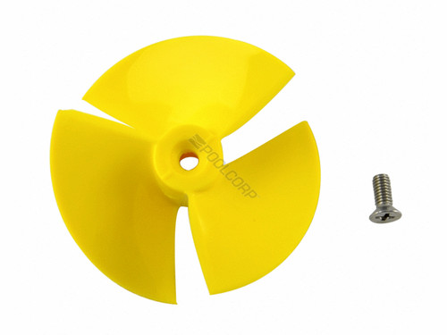 Yellow Impeller W/ Screw