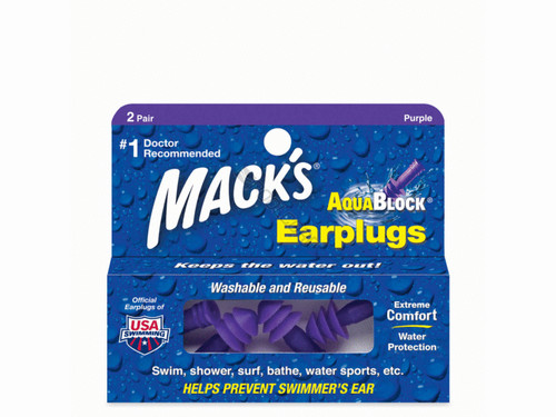12/Pk Aquablock Earplugs 12/Pk Aquablock Earplugs
