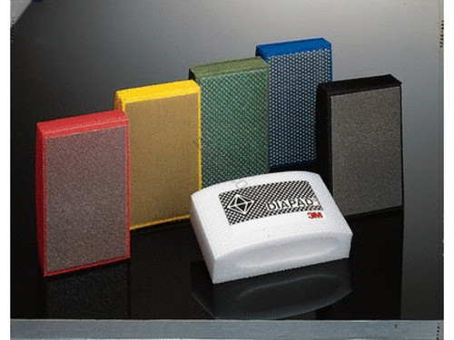 Yellow 6200J 2.25X3.75 Flexible Diamond Hand Lap M40