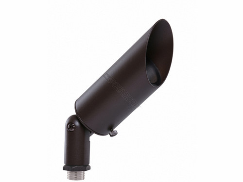 Textured Bronze Straight Bullet Spot Light