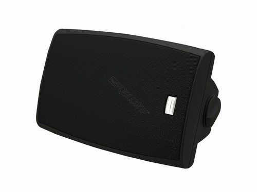 120W 6.5" Black 2-Way Surface Mount Speaker