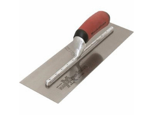 Dura-Soft Finishing Trowel Curved 10"X3" Dura-Soft Finishing Trowel Curved 10"X3"