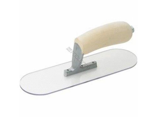 Plastic Pool Trowel 10" X 3" W/ Wood Hndl Psp10 Plastic Pool Trowel 10" X 3" W/ Wood Hndl Psp10