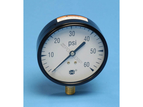 3.5" Dial 0- 60 Dry Pressure Gauge 3.5" Dial 0- 60 Dry Pressure Gauge
