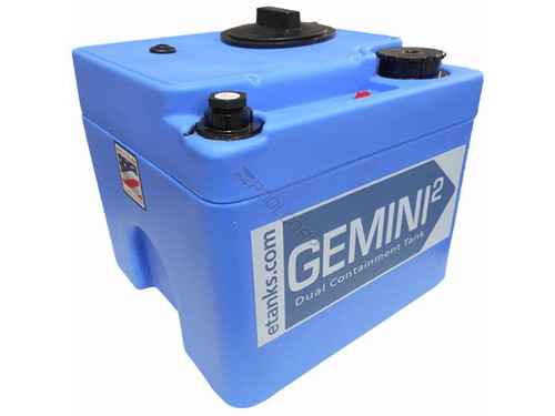 5Gal Sd Blue Gemini2 Dual Containment Tank 5Gal Sd Blue Gemini2 Dual Containment Tank
