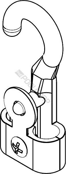 .75" Loop Type Cpb Rope Hook