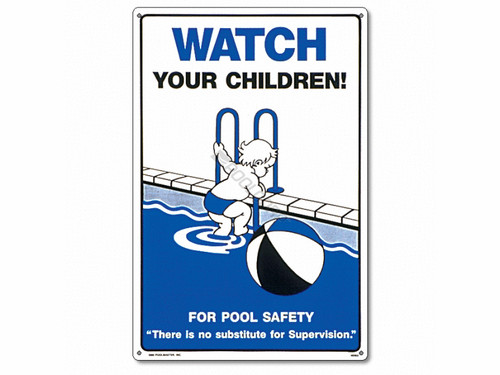 12"X18" Watch Your Children Sign