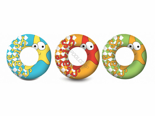 3 Aqua Fun 24"Print Swim Ring