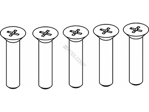 Vanquish Step Nozzle Single Head Kit Screws