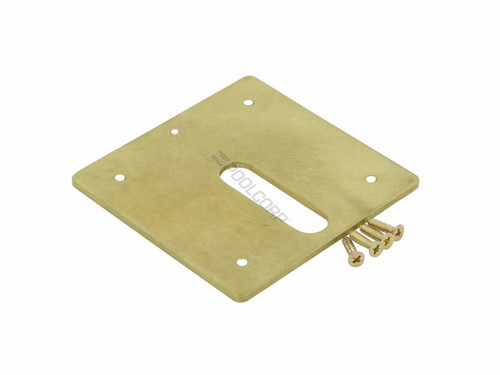 Minijet Brass Cover Plate W/ 4 Screws Minijet Brass Cover Plate W/ 4 Screws