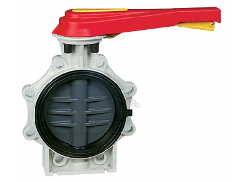 Praher Plastics 125-863 6" Butterfly Valve Epdm Seat