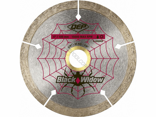 4" Black Widow Porcelain Blade 4" Black Widow Porcelain Blade