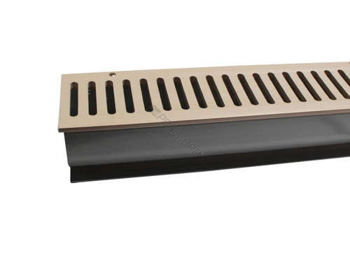 10' Tan 3" Water Hog Deck Drain (Case of 6) 10' Tan 3" Water Hog Deck Drain (Case of 6)