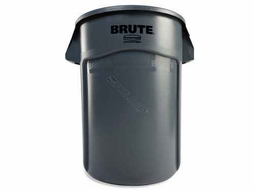 Rubbermaid Brute 44 Gal Gray Trash Can Only Rubbermaid Brute 44 Gal Gray Trash Can Only