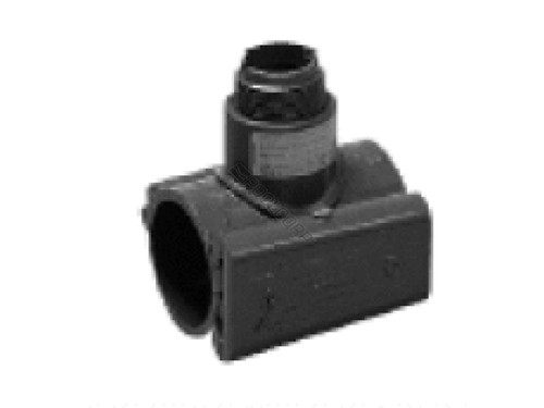 Pv8S040 4" Pvc Saddle Tee For Sensor