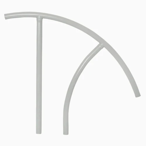 30" Gray Triton Return-To-Deck Handrail
