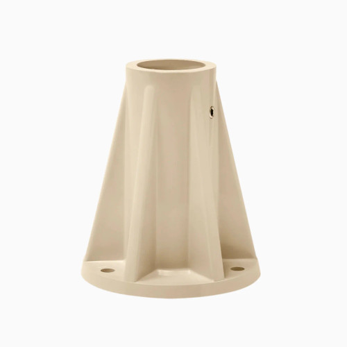 6" Beige Surface Mounting Anchor Flange 6" Beige Surface Mounting Anchor Flange