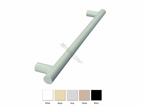 9" White 2-Post Safety/ Exercise Support Bar
