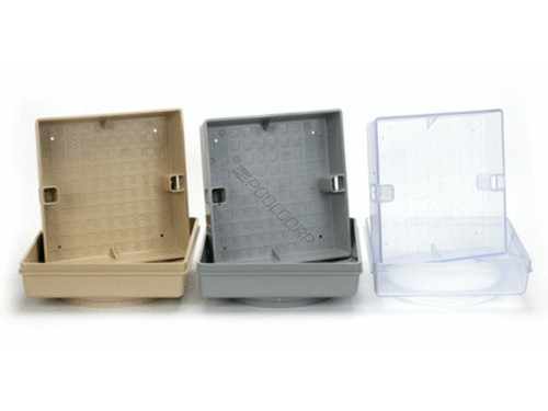 Pal Gray 11" Pour-A-Lid Square Skimmer Cover Pal Gray 11" Pour-A-Lid Square Skimmer Cover