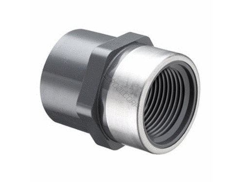 (W/Metal) 2" Female Adapter Sch80 (W/Metal) 2" Female Adapter Sch80