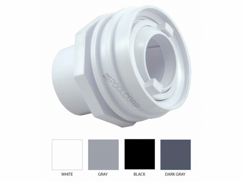 (Ins 1.5" Pvc) Return Ftg Flush Mt Dk Gry