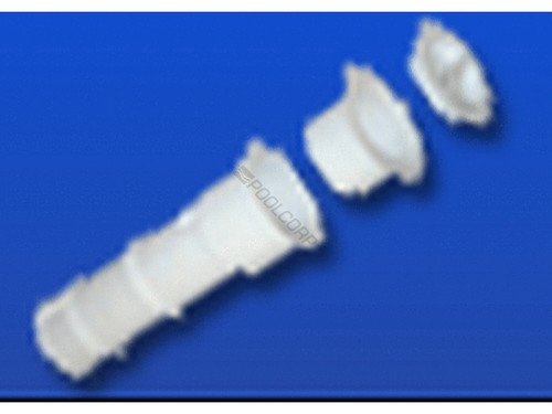 7" White Volleyball Pole Holder