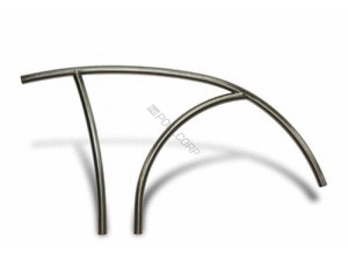 67" Stainless Steel Artisan Deck Mount Stair Rail 67" Stainless Steel Artisan Deck Mount Stair Rail