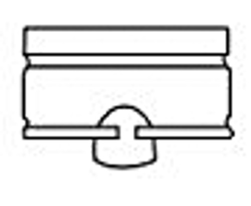 Tan Super Drain Down Adapter