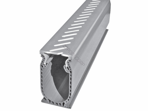 10' Aluminum Clear Treadmaster Drain 10' Aluminum Clear Treadmaster Drain