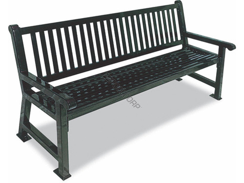6' Savannah Bench Slat Back