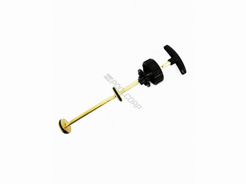 2" Amp/ Pac Brass Piston Cap & Handle