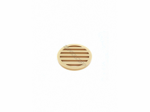 3" Plastic Drain Cover - Tan