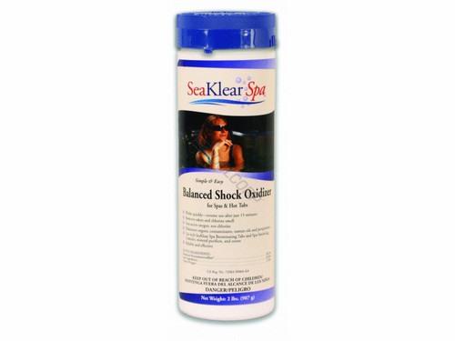 2# Seaklear Spa Balanced Shock Oxidizer 2# Seaklear Spa Balanced Shock Oxidizer
