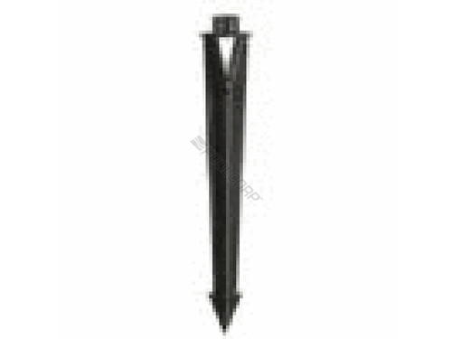 14" Black Abs Inground Stake