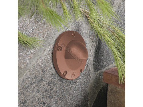 T3 Terracotta Step Light W/ Shroud