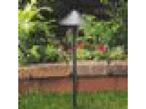 T3 Pewter Round Path Light T3 Pewter Round Path Light