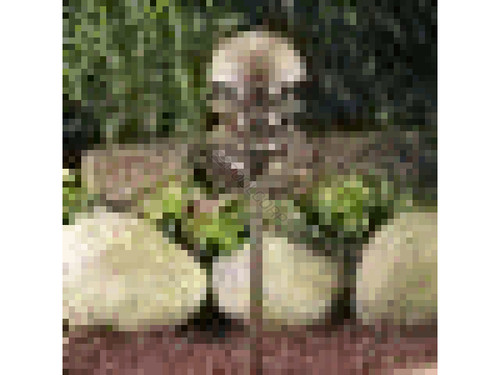 T3 White 4Tier Dome Path Light