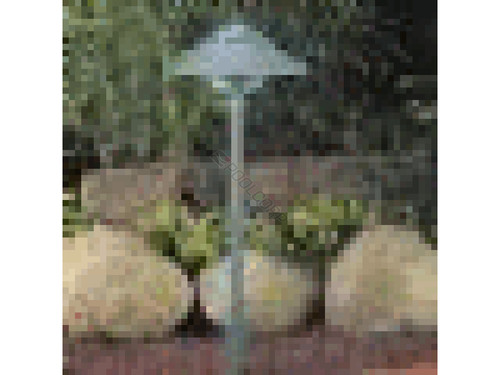 T3 White Tall Path Light