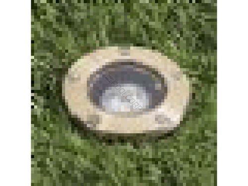 Brass Inground Light Brass W/ Glass