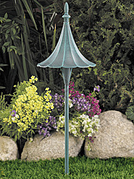 T3 Verde Tudor Path Light
