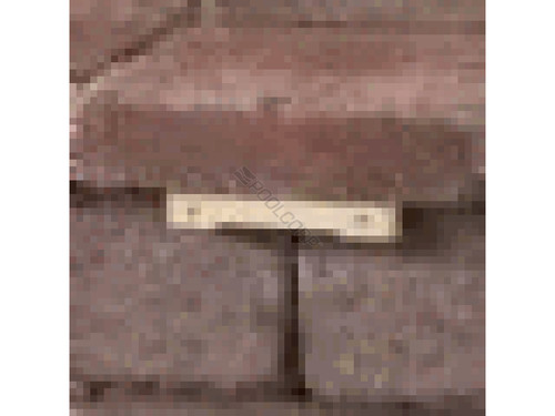 Bronze Rail And Brick 6" Light Led Bronze Rail And Brick 6" Light Led