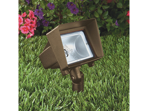 Bronze Ground Mount Alum Area No Lamp