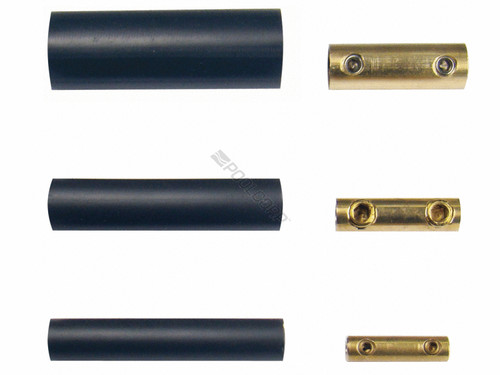 Med 25Pk Splice Connector Brs W/Heat Shrink Med 25Pk Splice Connector Brs W/Heat Shrink