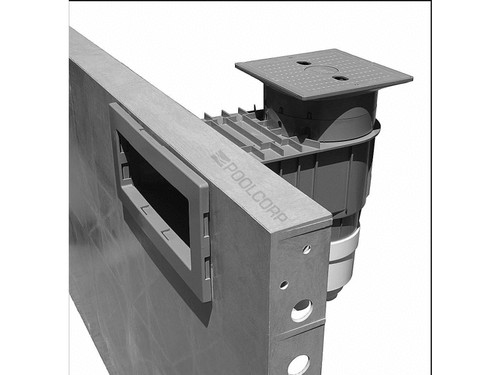 2"Skt Gry Wide Mouth Vl Ig Skimmer W/ Square Lid 2"Skt Gry Wide Mouth Vl Ig Skimmer W/ Square Lid