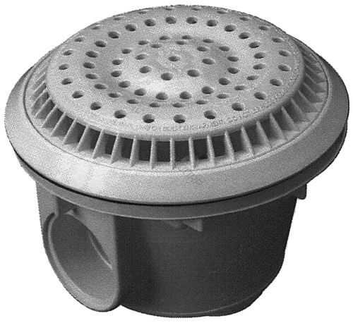 8" 2" Socket White Vl Anti-Vortex Main Drain 8" 2" Socket White Vl Anti-Vortex Main Drain