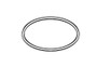 Waterway Hi-Flo Center Discharge 6in Trap Lid O-Ring # 805-0436