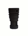 Caretaker Threaded High Flow Cleaning Head - Jet Black 4-9-414