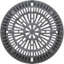 8" Galaxy Drain Cover With Screw Pack, Gray