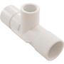 1"Chk Valve Tee Assy 1"S X 1"S - White