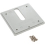 Jandy Pro Series Minijet Cover Plate, Screws, Dove Gray